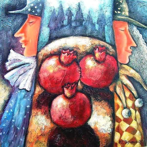 Dreams II — acrylic on canvas by Yelena Revis