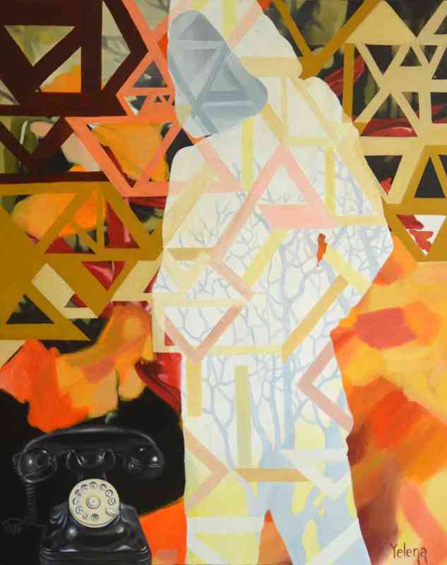 Expectation — oil on canvas by Yelena Revis