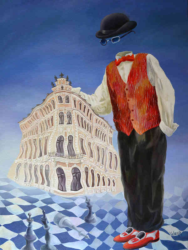 Lost game — oil on canvas by Yelena Revis