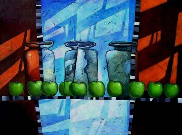 Twilight — acrylic on canvas by Yelena Revis
