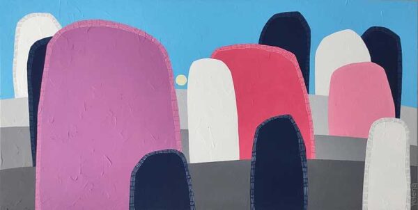 12 apostles — acrylic on canvas by Yelena Revis