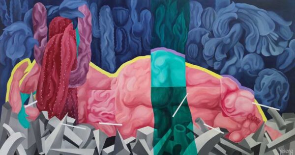 A Midsummer Nights Dream — acrylic and oil on canvas by Yelena Revis
