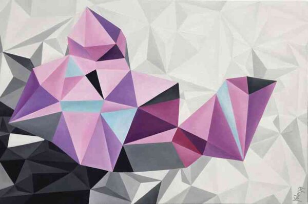 Crystal — oil on canvas by Yelena Revis