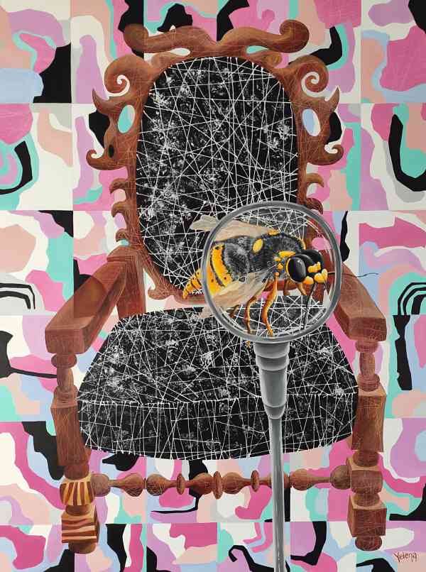 Look what I found — oil on canvas by Yelena Revis
