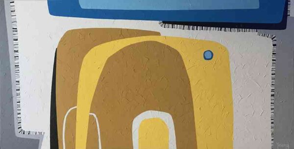 New beginnings — acrylic on canvas by Yelena Revis