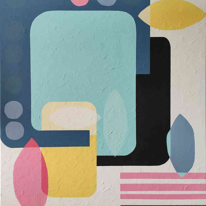 Summer breeze — acrylic on canvas by Yelena Revis