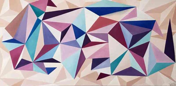 The desert — oil on canvas by Yelena Revis