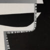 Close-up of Contrasts II with the signature Yelena in the bottom right corner on textured paint