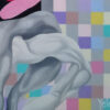 Yelena Revis signature and a silver-grey sculpted knot in Harmony in Motion